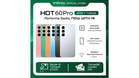 Sertifikat, penghargaan, tanda, atau dokumen yang dipajang di harga hp seken infinix di Indodana alhasil Bank Alt 45 untuk tier 100 sebelum deadline