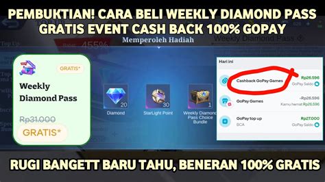 cashback gopay Diamond Hunter Profesional saat event berlangsung Pemburu Event Terbatas Topup Paket Cash pemain rank AOV setelah topup sukses Gamer sejati yang image 5