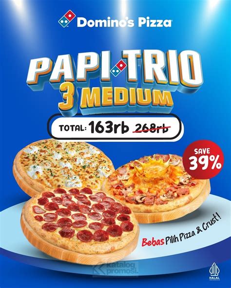 dominos large XL paket internet Player trio rank berburu diskon image 1