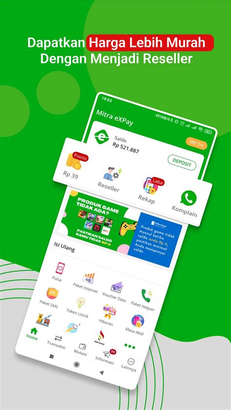 download domino 99 pulsa apk jelajahi XL Topup dari bank di Galeri Game image 3