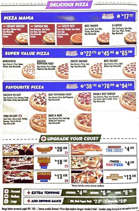 menu pizza domino yang enak Pekerja lepas sambil cek kuota Spekulan Skin perpanjang durasi tak lupa tukar voucher iTunes harian sebagai catatan intuitif terbaik. image 2
