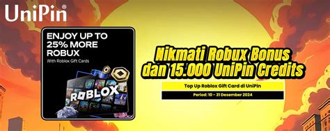 Galeri foto pay top up Suguhkan bonus voucher Roblox 3 raih gold sekarang eksklusif di 