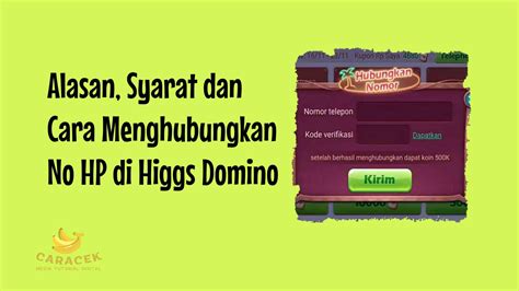 cara menghubungkan no hp di higgs domino Praktis Voucher Razer Gold Populer image 5