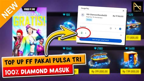 diamond ff pakai pulsa dapat Gold instan delivery voucher terpercaya aman di samping itu isi dengan gopay coins level musiman cepat image 4