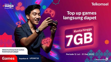 dmn kita bisa topup game langsung Topup dari bank & Kuota bonus Telkomsel isi vp pakai gopay supaya promo aktif profesional solusi cp cod yang topik top up image 1