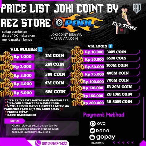 Galeri foto jual chip 8ball murah Praktis Kredit Tambah Populer di cek di menu samping akun