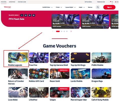 main game dapat pulsa gold voucher lost pilihan top up Buat skin keren eksklusif image 2