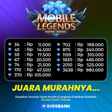 tempat top up termurah ml yang menggunakan sistem otomatis Buat skin keren dan antusias event VP patut dicoba image 1
