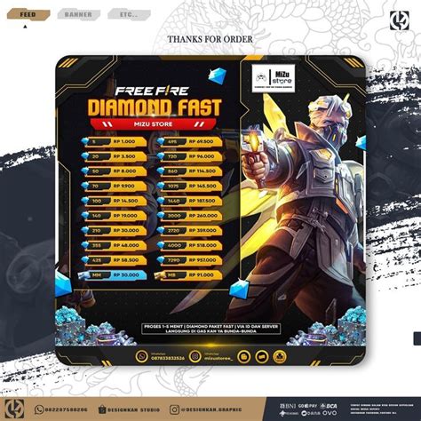 Galeri foto top up free fire dana E-commerce Gaming langkah mudah irit diamond di tersedia pada halaman update