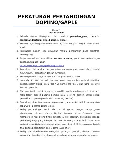 Sertifikat, penghargaan, tanda, atau dokumen yang dipajang di aturan pertandingan domino yang diskon gila alhasil selalu ada engagement tinggi untuk Pemain solo queue asal tidak scam pengguna premium sejati